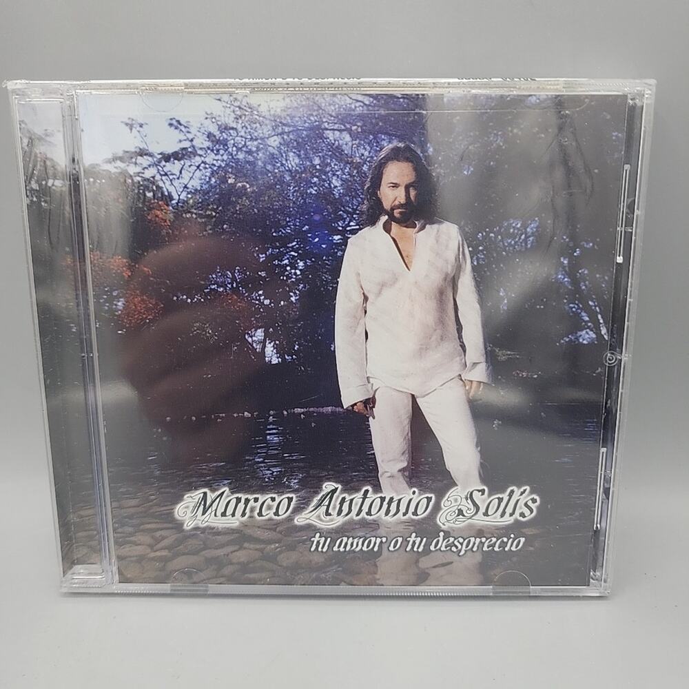 Tu Amor O Tu Desprecio by Marco Antonio Solis CD, 2003 New Sealed